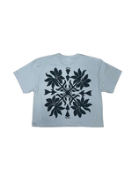 Load image into Gallery viewer, Naupaka Crop Tee - Blue
